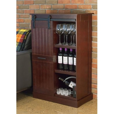 Northbeam Northbeam WNR0051710800 Oxford Bar Cabinet; Espresso WNR0051710800